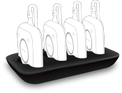  LauncherPlus Vivitek Base de rangement pour 4 unités