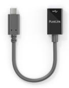 PURELINK IS231 USB-C to USB-A Adapter USB 3.1 BLK 0.10m